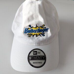 Butterfinger Hat Cap Adjustable New Era 100 Year Birthday White Cotton BNWT